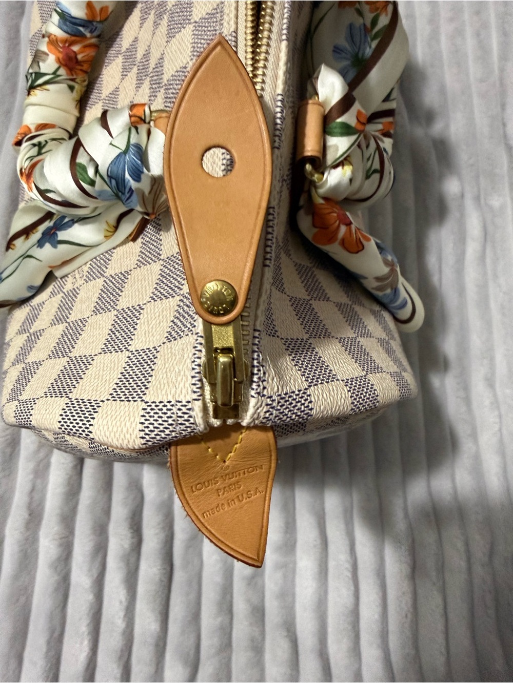 🎉SOLD🎉 Louis Vuitton Speedy 30 in Damier Azur - Picture 4 of 16